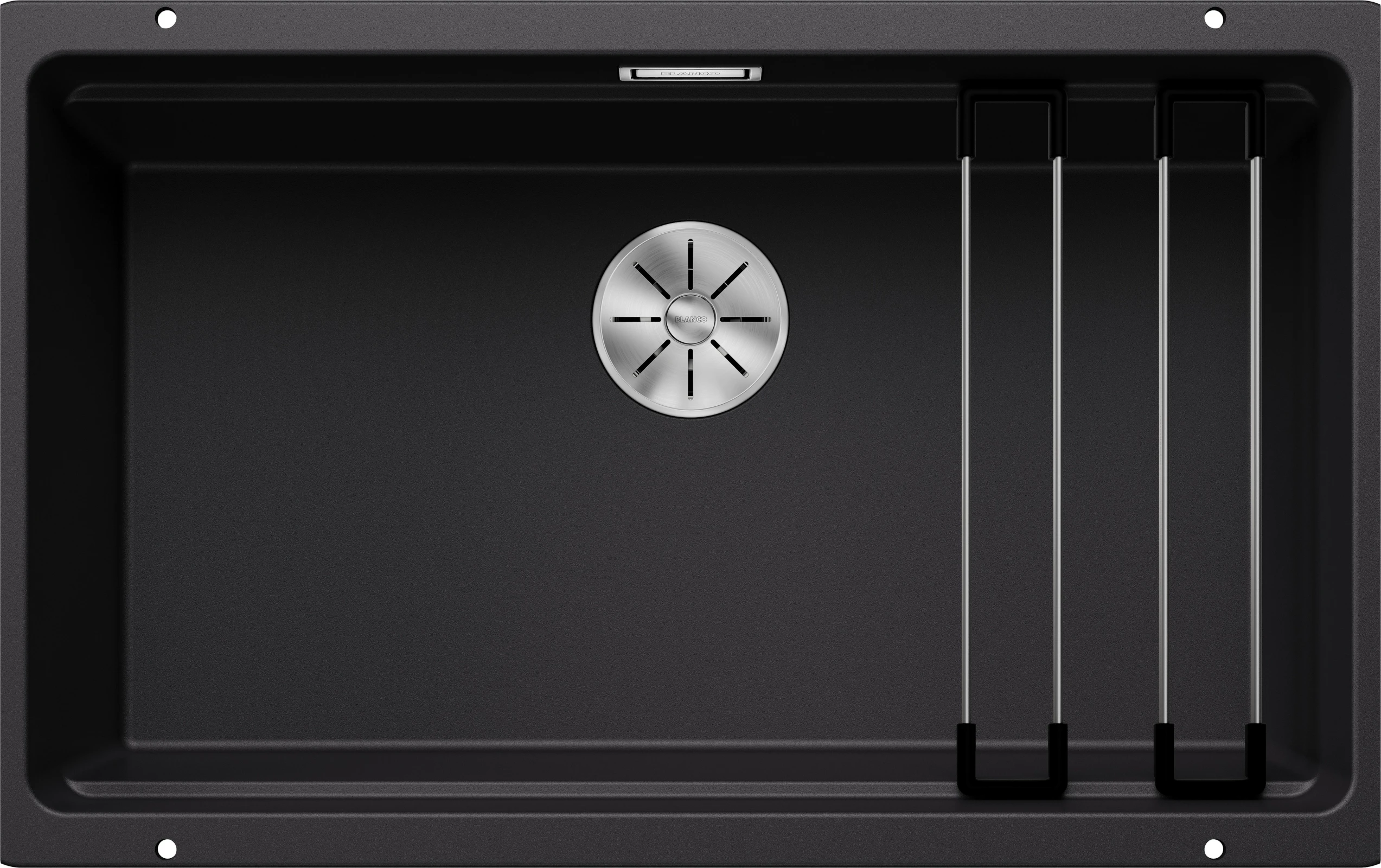 blanco-etagon-700-u-fekete-tartozekokkal-excenter-nelkul